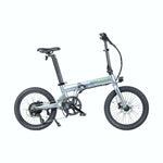 Gray Qualisports Dolphin Folding Electric Bike