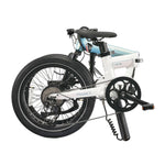 Folded Qualisports Model 5 folding electric bike