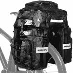 E-bike pannier bag with Qualisports logo