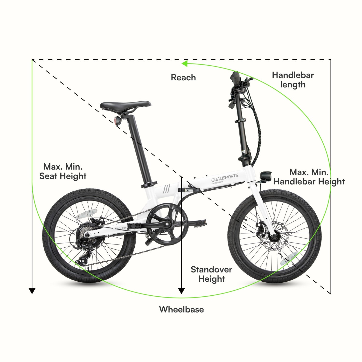 qualisports_volador_folding_ebike_size chart