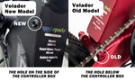 Difference between new and old Volador rear rack hole positions